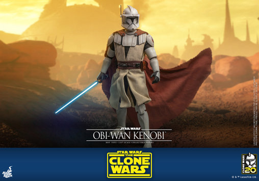 Star Wars - Ahsoka: Obi-Wan Kenobi - Clone Wars, 1/6 Figur ... https://spaceart.de/produkte/sw190-obi-wan-kenobi-figur-hot-toys.php