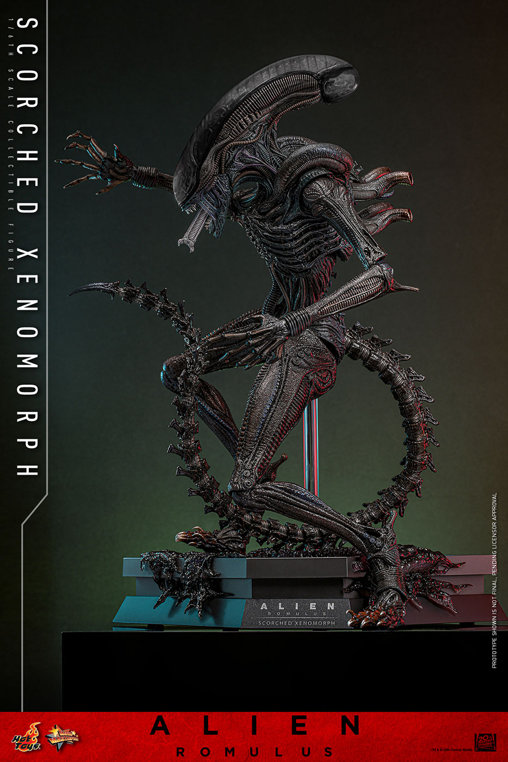 Alien - Romulus: Scorched Xenomorph, 1/6 Figur von Hot Toys