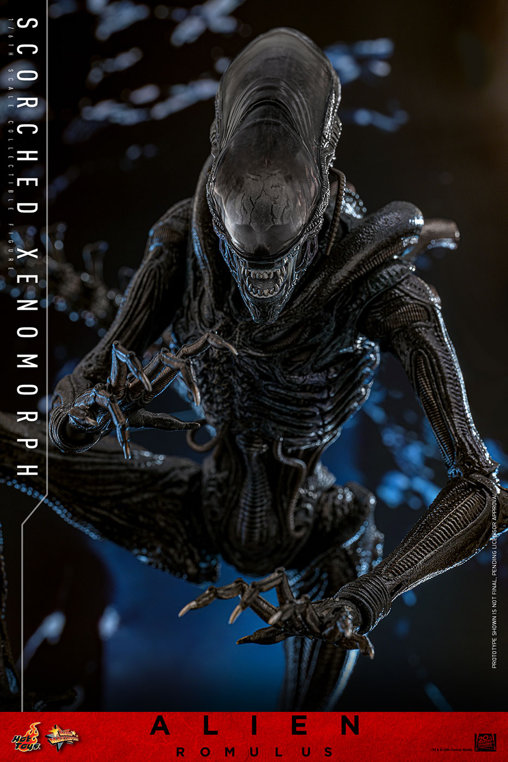 Alien - Romulus: Scorched Xenomorph, 1/6 Figur von Hot Toys