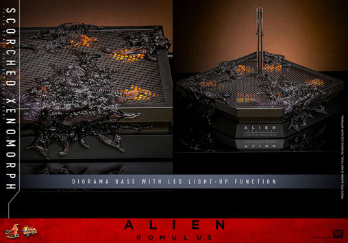 Alien - Romulus: Scorched Xenomorph, 1/6 Figur von Hot Toys