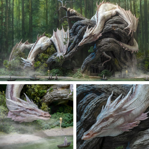 Artist Series: The Pilgrimage, Diorama ... https://spaceart.de/produkte/ars001-artist-series-the-pilgrimage-dragon-drachen-diorama-infinitystatue-ifas0003a-spaceart.php