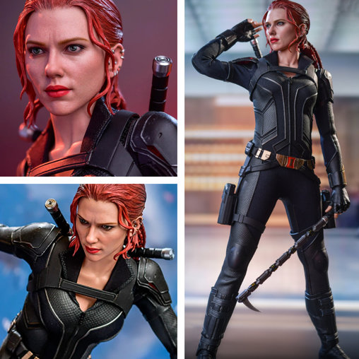 Black Widow: Natasha Romanoff - Black Suit, 1/6 Figur