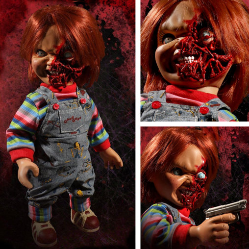 Chucky die Mörderpuppe: Pizza Face Chucky - mit Sound, Puppe