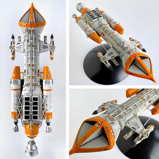 Mondbasis Alpha 1: Hawk Fighter, Fertig-Modell