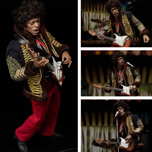 Gods of Music: Jimi Hendrix, 1/6 Figur