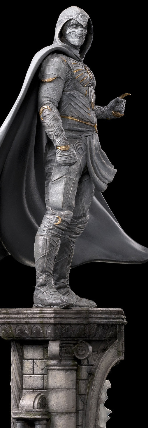 Moon Knight: Steven Grant - Mr. Knight, Statue ... https://spaceart.de/produkte/mnk001-moon-knight-statue.php