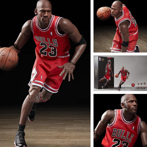 NBA: Michael Jordan - Motion Masterpiece Series 2, Typ: 1/9 Figur