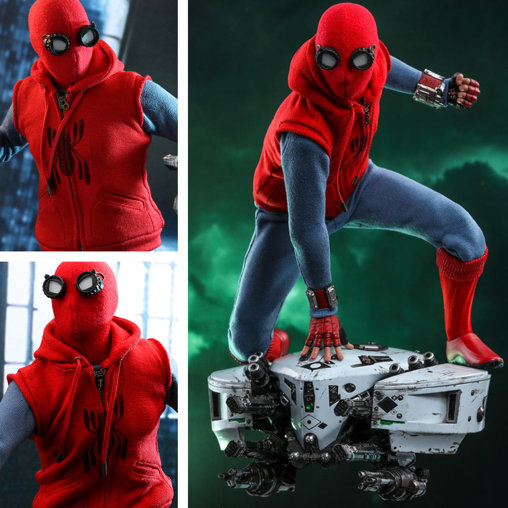 Spider-Man - Far From Home: Spider-Man - Homemade Suit, 1/6 Figur