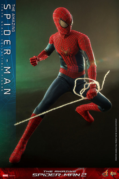 The Amazing Spider-Man 2: Spider-Man, 1/6 Figur ... https://spaceart.de/produkte/spm033-amazing-spider-man-2-figur-hot-toys.php