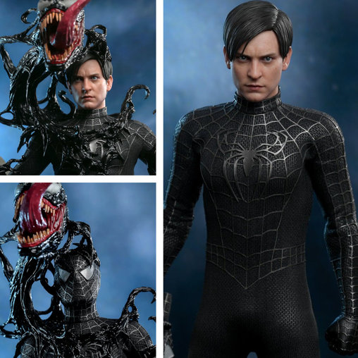 Spider-Man 3: Spider-Man - Black Suit, 1/6 Figur