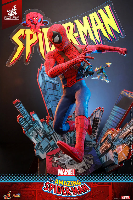 The Amazing Spider-Man: Spider-Man, 1/6 Figur ... https://spaceart.de/produkte/spm040-amazing-spider-man-figur-hot-toys.php