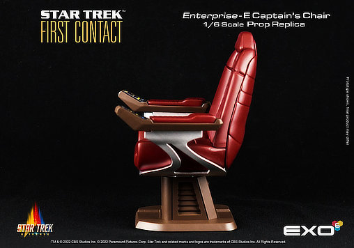 Star Trek - First Contact: Enterprise-E Captains Chair , Fertig-Modell ... https://spaceart.de/produkte/st019-star-trek-picard-captain-chair.php