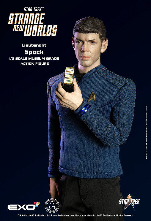 Star Trek - Strange New Worlds: Lieutenant Spock, 1/6 Figur ... https://spaceart.de/produkte/st028-spock-figur-exo-6.php