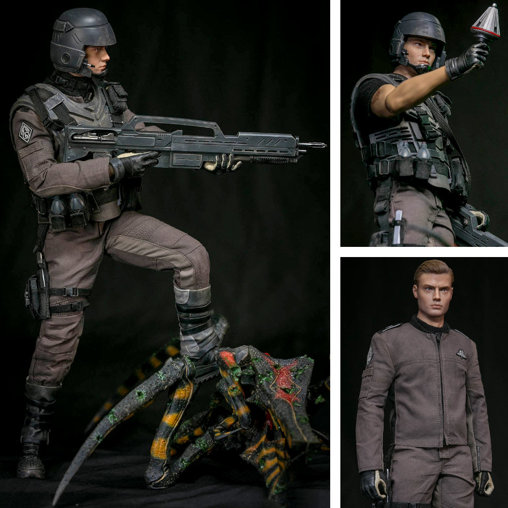 Starship Troopers: Johnny Rico und Bug - Deluxe, 1/6 Figur