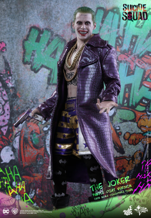 Suicide Squad: Joker - Purple Coat, 1/6 Figur ... https://spaceart.de/produkte/suicide-squad-joker-purple-coat-1-6-figur-hot-toys-mms382-sus003.php