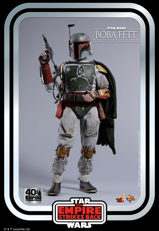 Star Wars - Episode V - The Empire Strikes Back: Boba Fett - 40th Anniversary Collection, 1/6 Figur ... https://spaceart.de/produkte/sw007-boba-fett-40th-anniversary-collection-star-wars-figur-hot-toys-mms574-906324-4895228605221-spaceart.php
