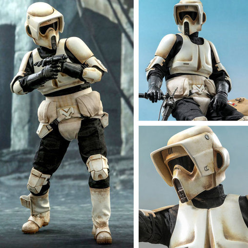 Star Wars - The Mandalorian: Scout Trooper, 1/6 Figur