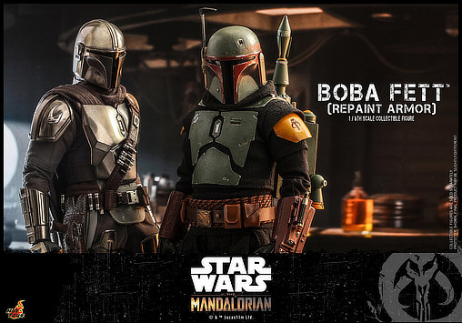Star Wars - The Mandalorian: Boba Fett - Repaint Armor, 1/6 Figur ... https://spaceart.de/produkte/sw115-boba-fett-repaint-armor-figur-hot-toys-tms055-908895-4895228608789-star-wars-the-mandalorian-spaceart.php