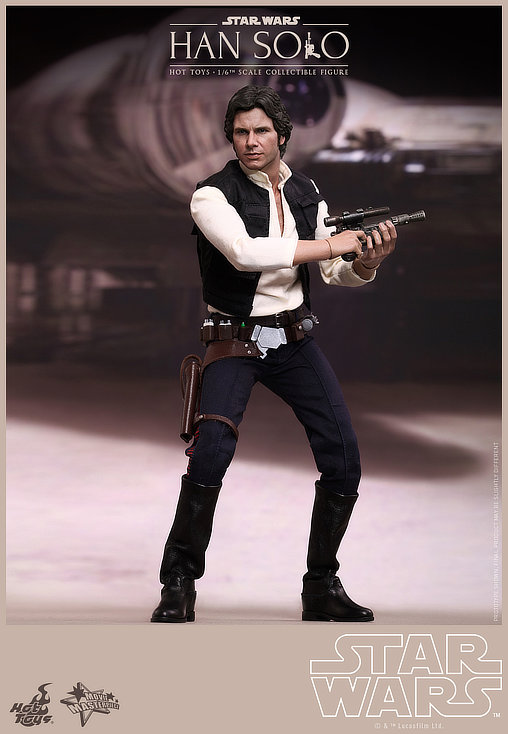 Star Wars - Episode IV - A New Hope: Han Solo, 1/6 Figur ... https://spaceart.de/produkte/sw170-han-solo-figur-hot-toys.php