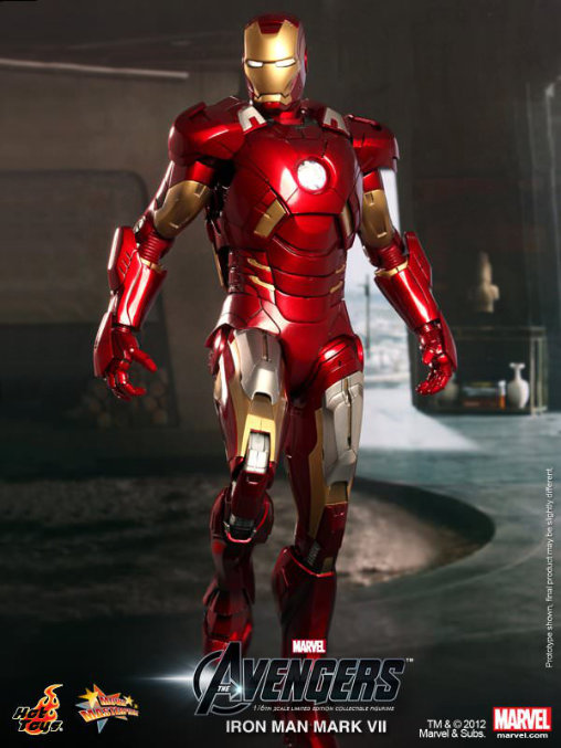 The Avengers: Iron Man Mark VII, 1/6 Figur von Hot Toys