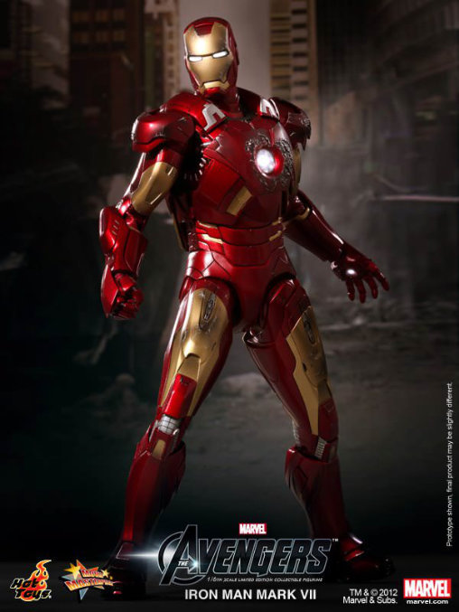 The Avengers: Iron Man Mark VII, 1/6 Figur von Hot Toys