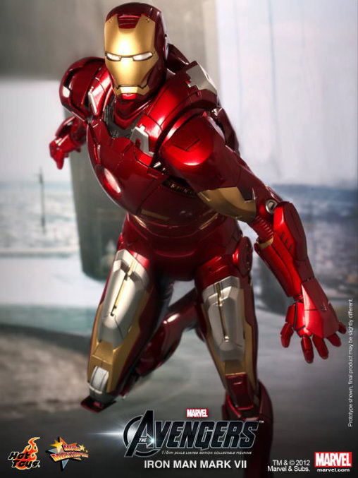 The Avengers: Iron Man Mark VII, 1/6 Figur von Hot Toys