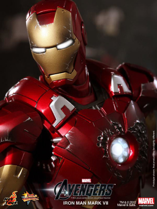 The Avengers: Iron Man Mark VII, 1/6 Figur von Hot Toys