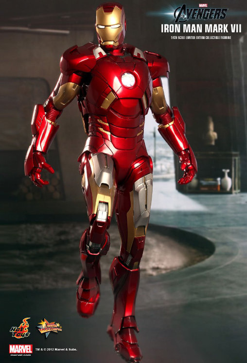 The Avengers: Iron Man Mark VII, 1/6 Figur von Hot Toys