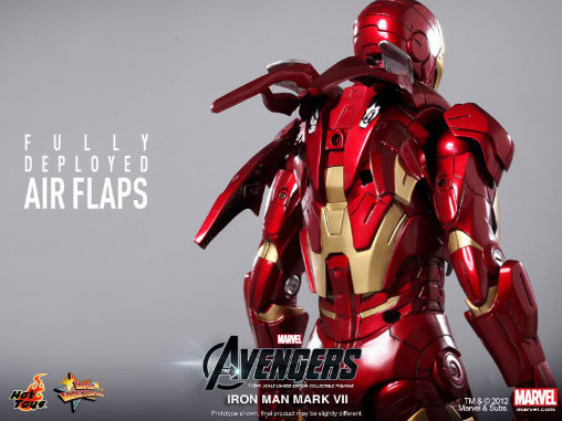 The Avengers: Iron Man Mark VII, 1/6 Figur von Hot Toys