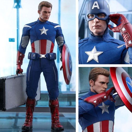 The Avengers - Endgame: Captain America - 2012 Version, Typ: 1/6 Figur