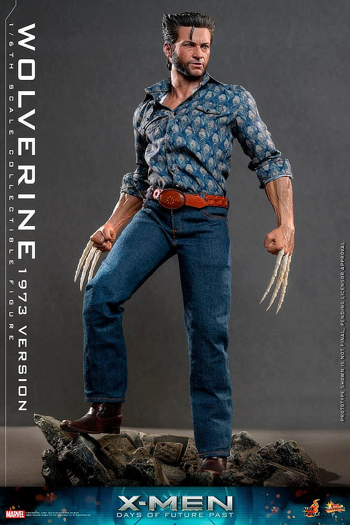 X-Men - Days of Future Past: Wolverine - 1973 Version, 1/6 Figur von Hot Toys