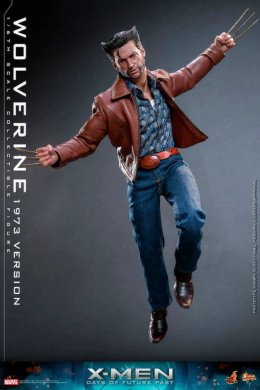 X-Men - Days of Future Past: Wolverine - 1973 Version, 1/6 Figur von Hot Toys