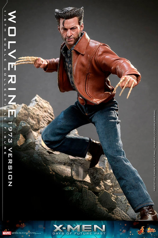X-Men - Days of Future Past: Wolverine - 1973 Version, 1/6 Figur von Hot Toys