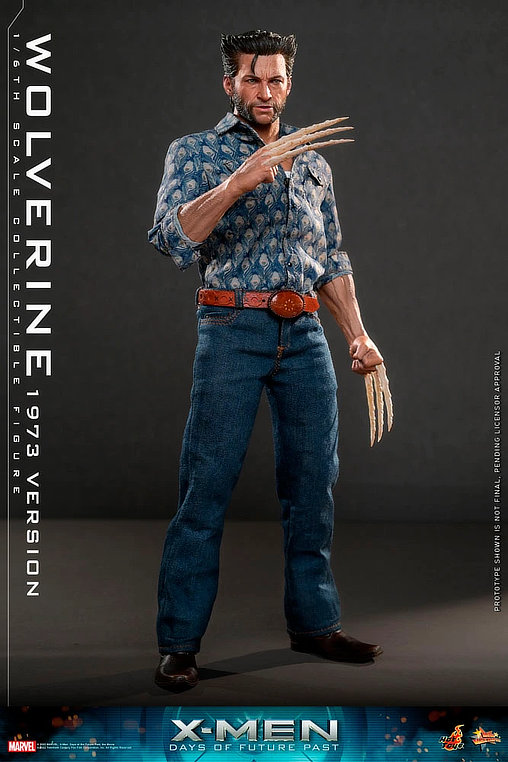 X-Men - Days of Future Past: Wolverine - 1973 Version, 1/6 Figur von Hot Toys