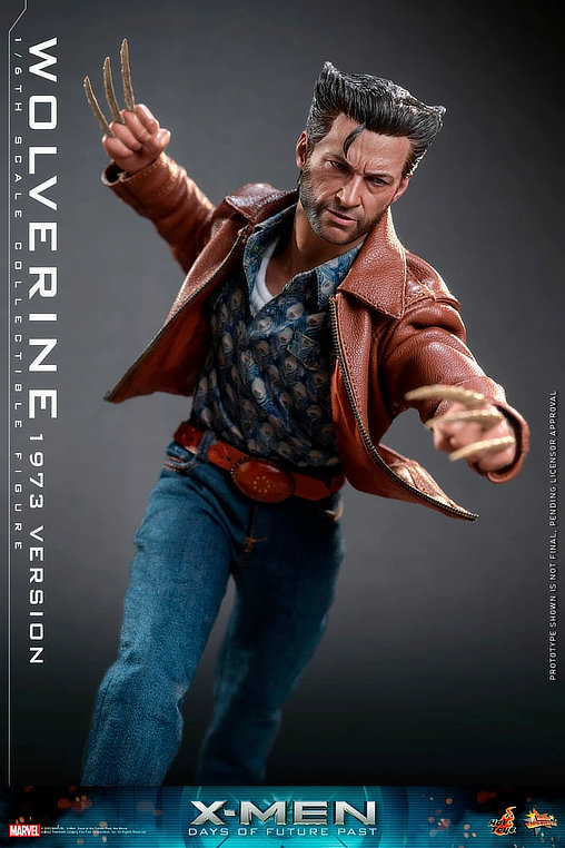 X-Men - Days of Future Past: Wolverine - 1973 Version, 1/6 Figur von Hot Toys