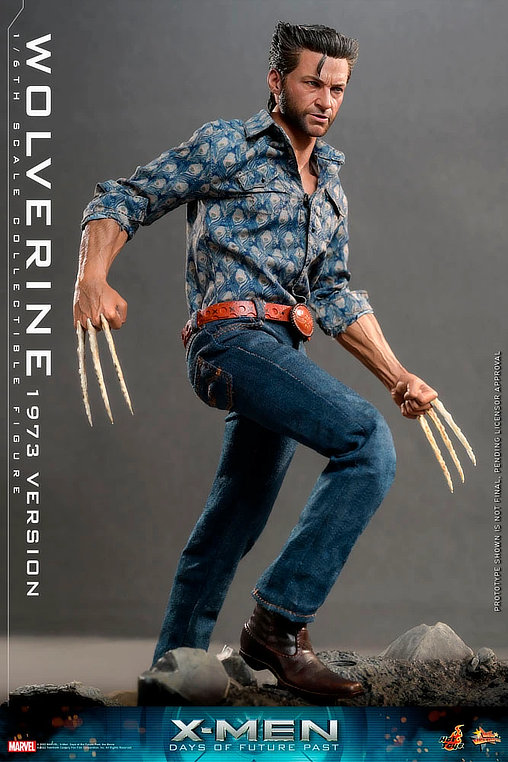 X-Men - Days of Future Past: Wolverine - 1973 Version, 1/6 Figur von Hot Toys
