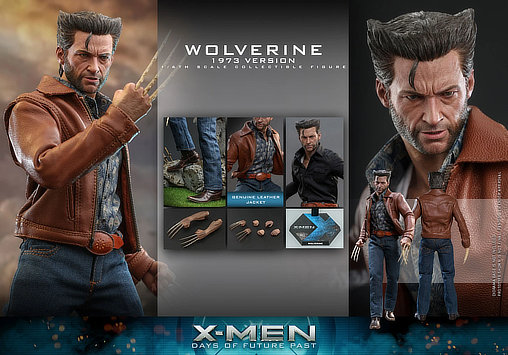 X-Men - Days of Future Past: Wolverine - 1973 Version, 1/6 Figur von Hot Toys
