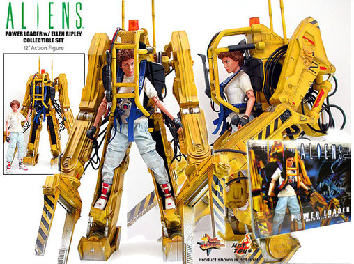 Aliens: Power Loader und Ellen Ripley, 1/6 Figur von Hot Toys