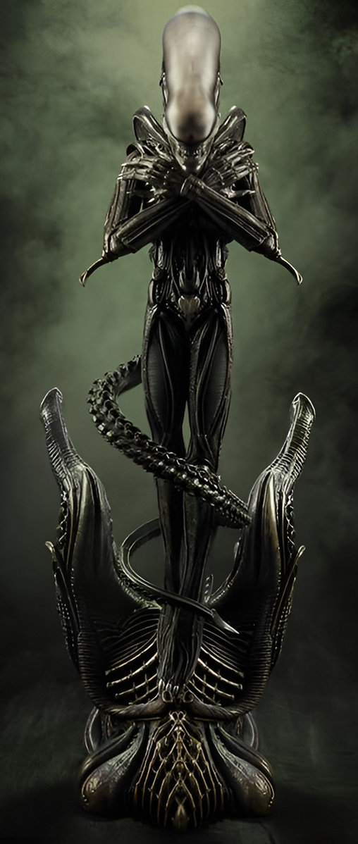 Alien: Alien Internecivus Raptus, Statue von Sideshow