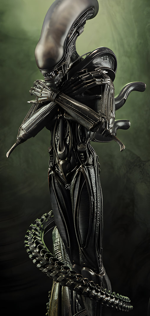 Alien: Alien Internecivus Raptus, Statue von Sideshow