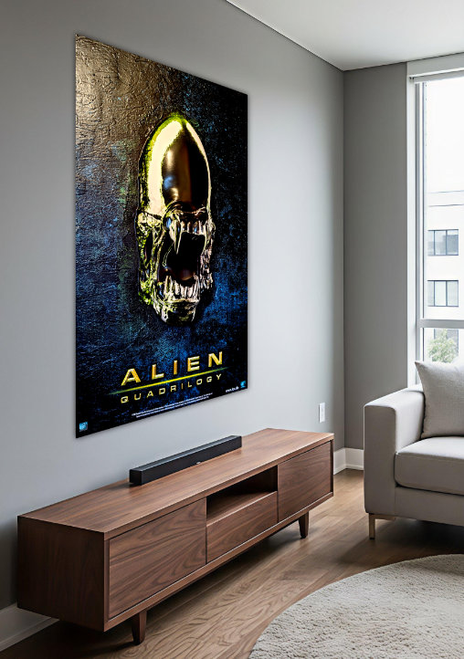 Alien Quadrilogy: 3D Wallplaque, 3D Wallplaque von Fox