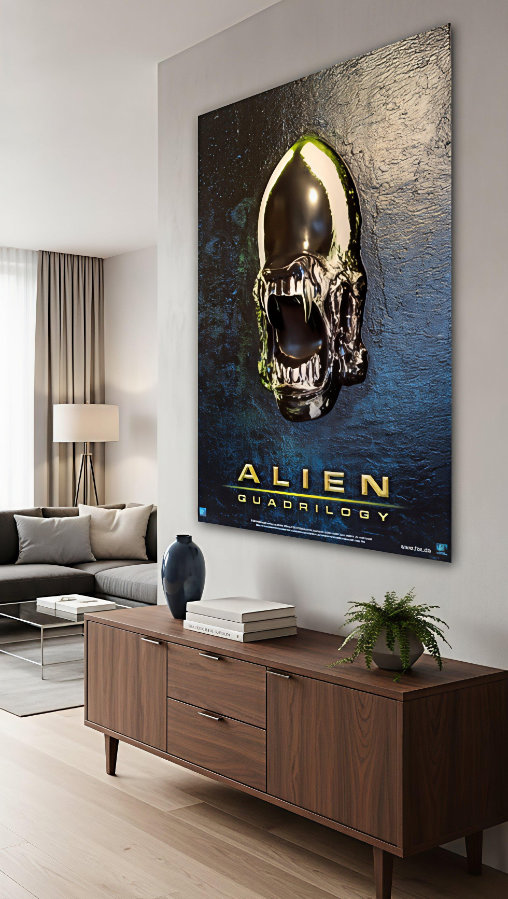 Alien Quadrilogy: 3D Wallplaque, 3D Wallplaque von Fox