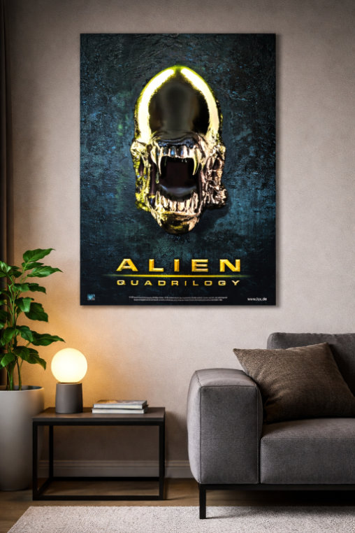 Alien Quadrilogy: 3D Wallplaque, 3D Wallplaque von Fox