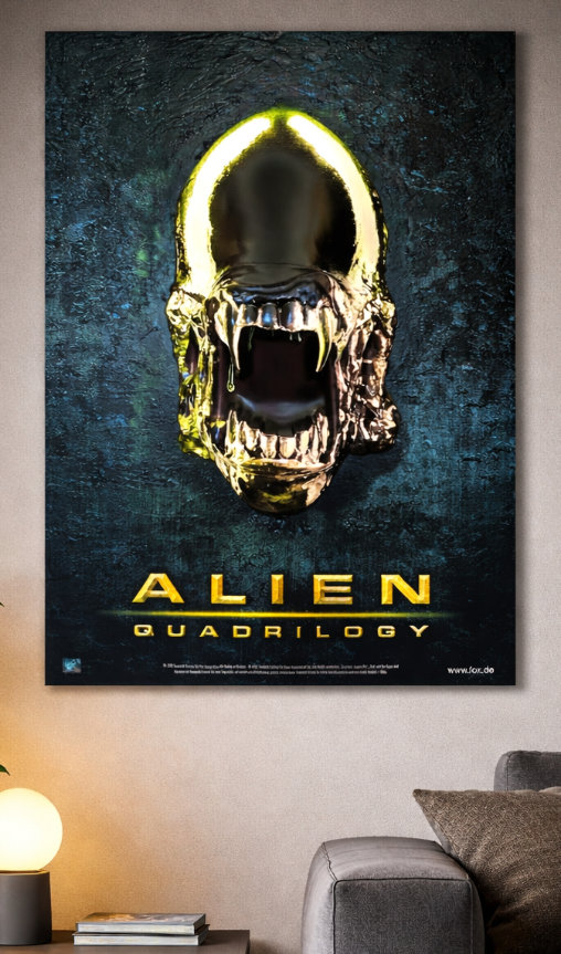 Alien Quadrilogy: 3D Wallplaque, 3D Wallplaque von Fox