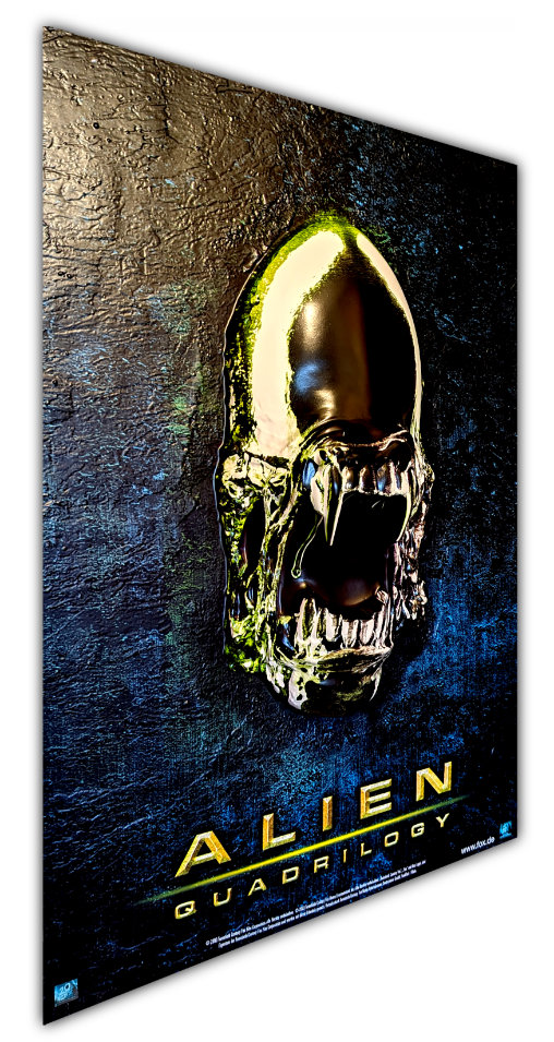 Alien Quadrilogy: 3D Wallplaque, 3D Wallplaque von Fox