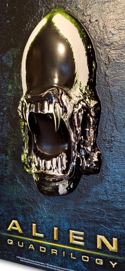 Alien Quadrilogy: 3D Wallplaque, 3D Wallplaque von Fox