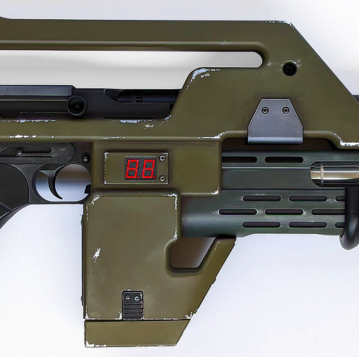 Aliens: M41A Pulse Rifle - High End Edition, Fertig-Modell von SPACEart