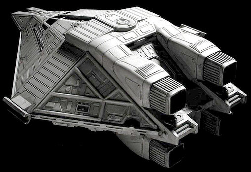 Alien 1: Escape One Shuttlecraft Narcissus, Modell-Bausatz von Halcyon