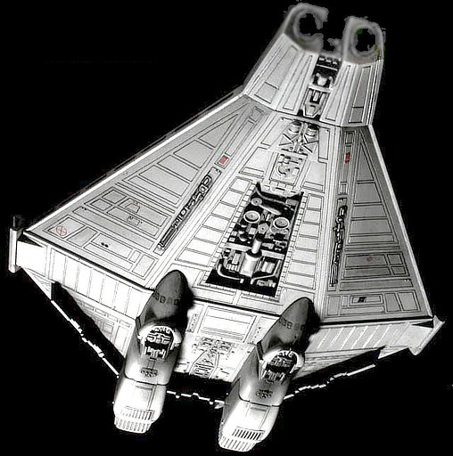 Alien 1: Escape One Shuttlecraft Narcissus, Modell-Bausatz von Halcyon