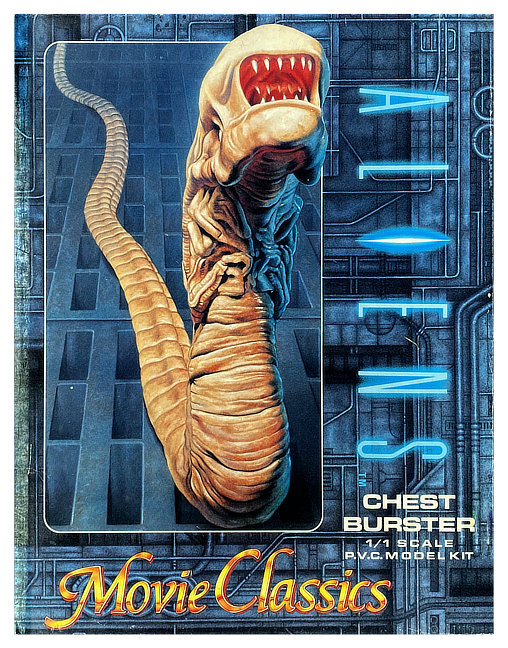 Alien 1: Chest Burster, Modell-Bausatz von Halcyon